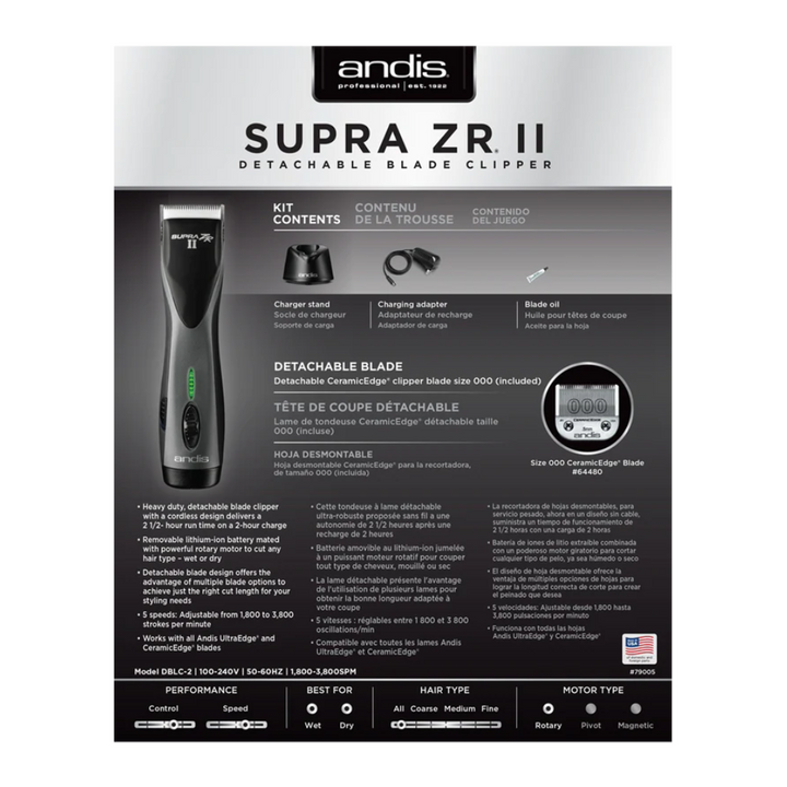 Andis Supra ZR II