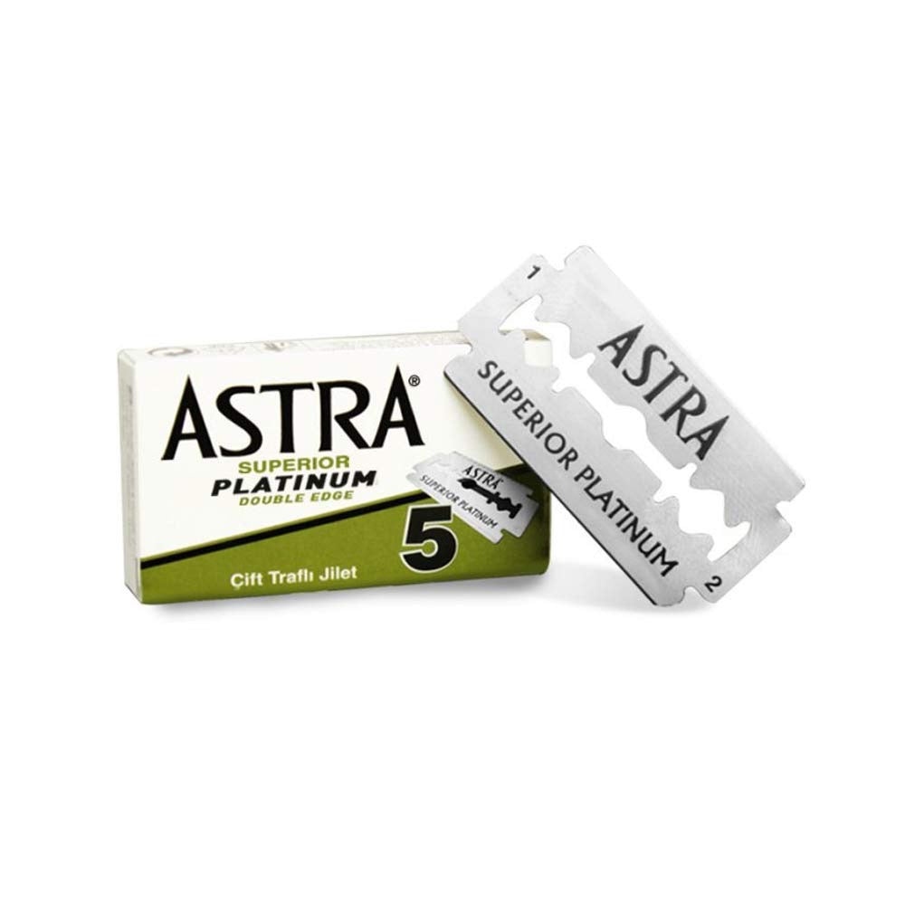 Astra Superior Platinum Double Edge Razor Blades