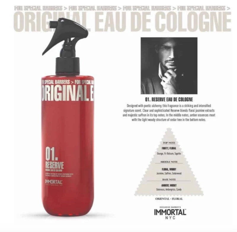 Immortal NYC Reserve Eau De After Shave Cologne 01