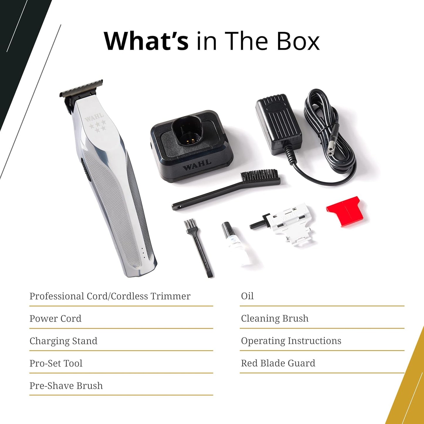 Wahl Professional Hi-Viz Cord/Cordless Trimmer