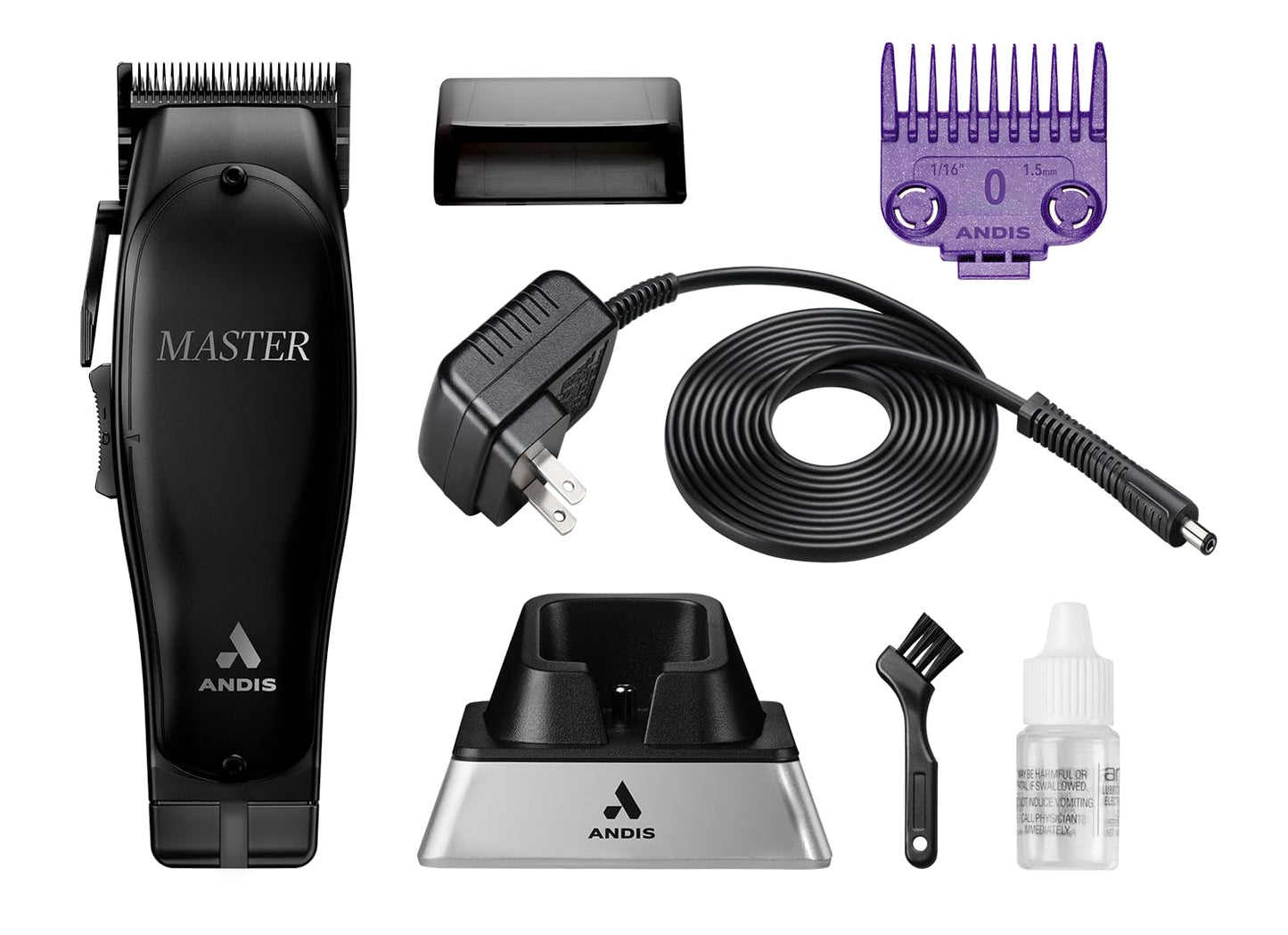 Andis Masters Cordless Black