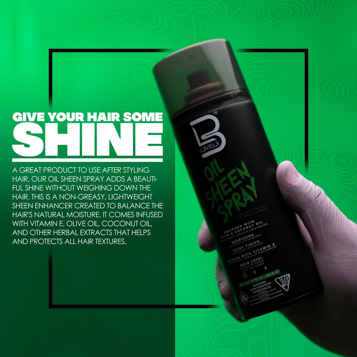 L3VEL3 OIL SHEEN SPRAY