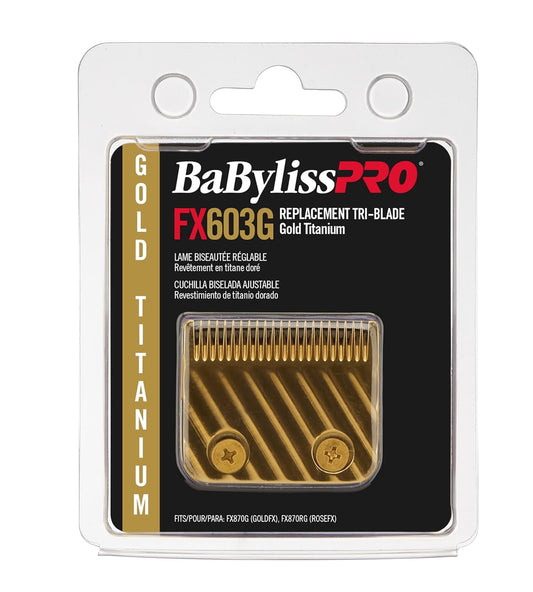 BaBylissPRO Gold Titanium Tri-Blade
