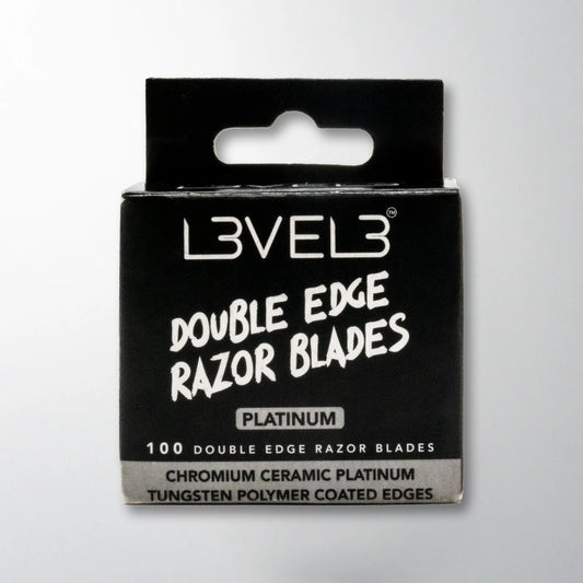 L3VEL3 Double-Edge Razor Blades 100 ct
