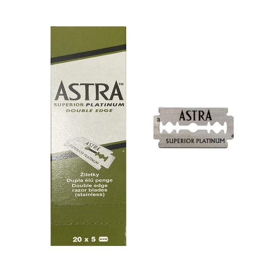Astra Superior Platinum Double Edge Razor Blades