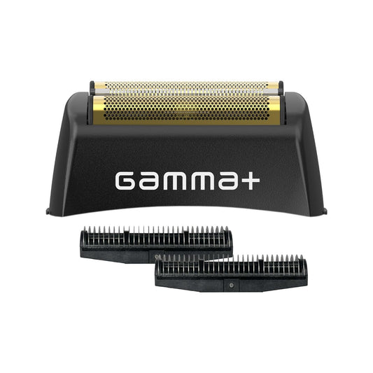 GAMMA+ Boosted Shaver Replacement Gold Titanium Foil Head