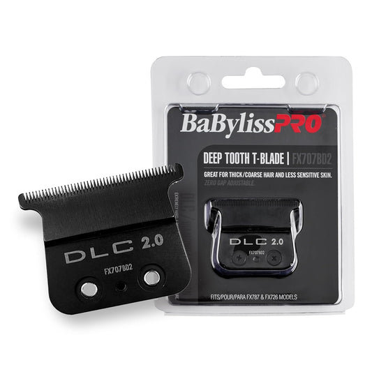 BaBylissPRO Black DLC Deep-Tooth T-Blades