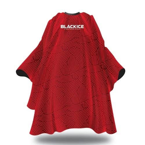 BLACK ICE PREMIUM GRAPHIC PATTERN BARBER CAPE [ HEAT ]