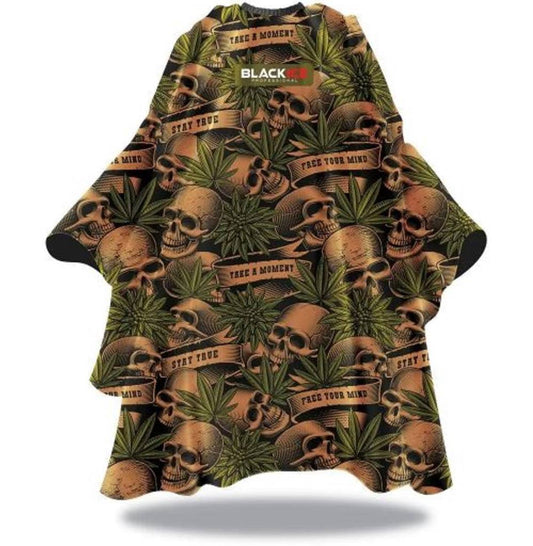 PREMIUM GRAPHIC PATTERN BARBER CAPE [ FREE YOUR MIND ]