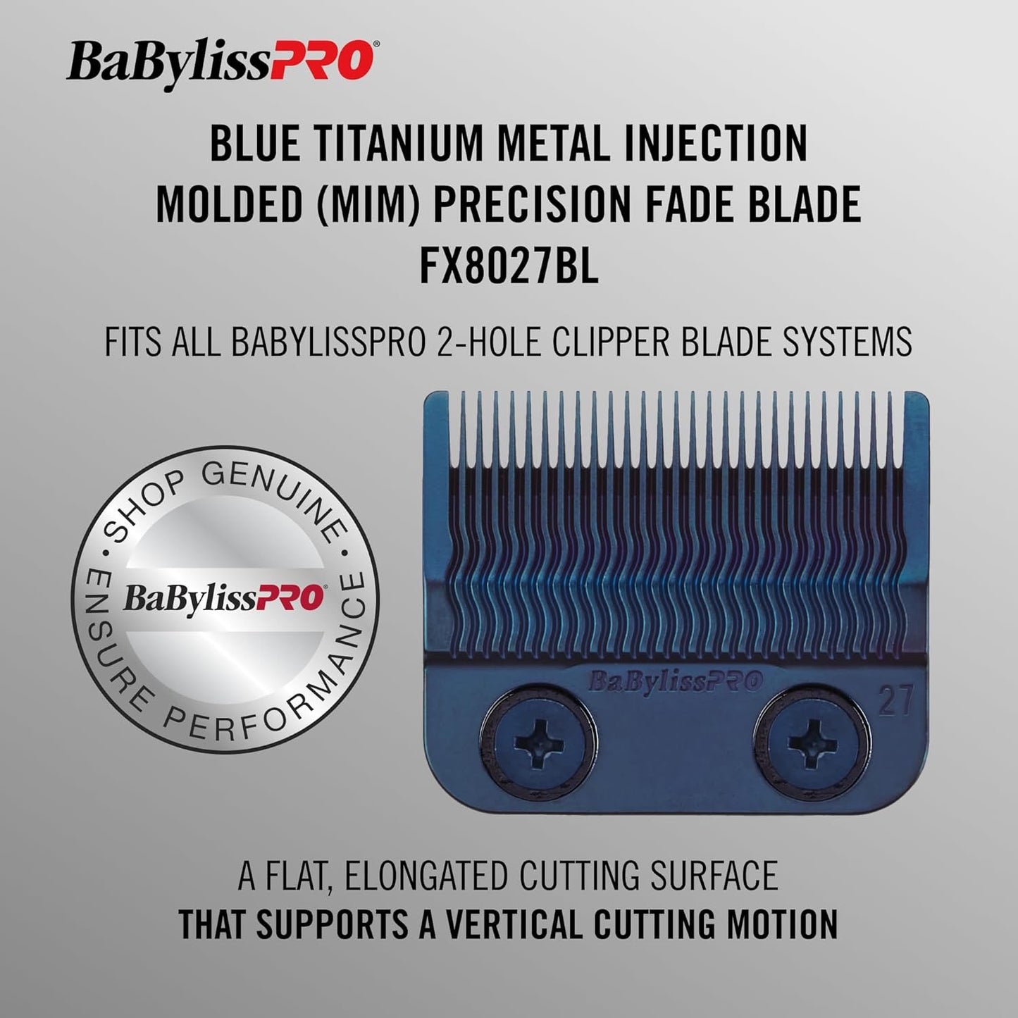 BaBylissPRO Blue Precision Fade Blade