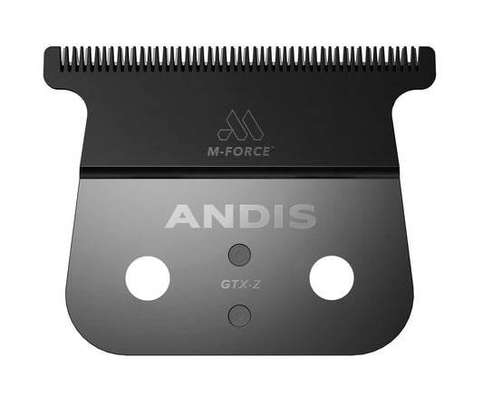 Andis  GTX-EXO M-Force Replacement Hair Cutting Blade, Deep Tooth, Zero-Gapped, Black